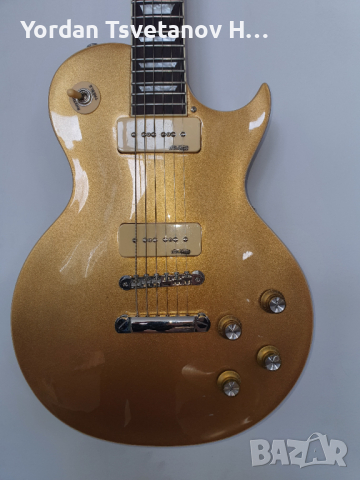 Vintage V100GT Gold Top, снимка 2 - Китари - 44760304