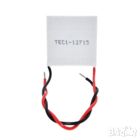 Елемент на Пелтие TEC1-12715 136.8W (12V / 15A термоелектрически охладител), снимка 3 - Друга електроника - 53918242