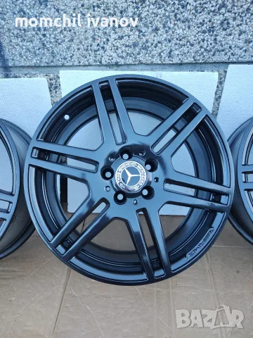18" оригинални AMG джанти за Мерцедес RONAL, 5x112, c.o.66,6, снимка 8 - Гуми и джанти - 55981358