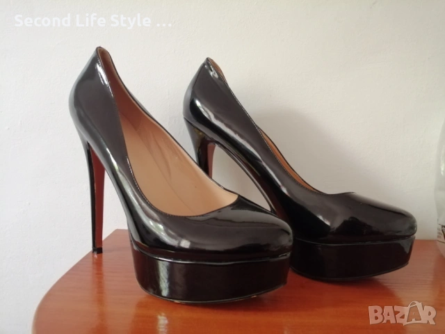 №45 Onlymaker унисекс - мъжки/дамски обувки на висок ток и платформа, снимка 5 - Официални обувки - 54219575