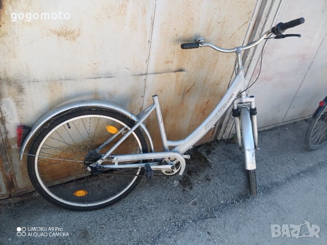 MADE IN GERMANY ALU-BIKE, АЛУМИНИЕВ велосипед,FAHRRAD-STAHLRAHMEN AUS 25CRMO4 (CHROM-MOLYBDÄN-STAHL), снимка 5 - Велосипеди - 42770980