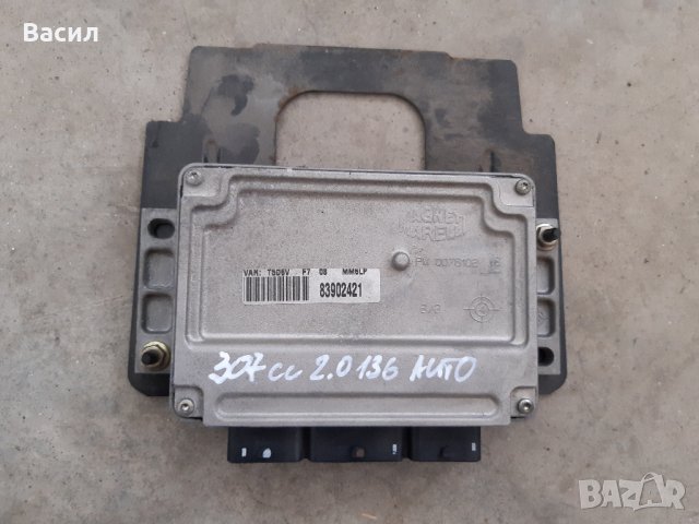 Компютър двигател Peugeot 307 cc 2.0 136к.с AUTOMATIC Пежо 307 Кабрио АВТОМАТИК 2.0 136к.с