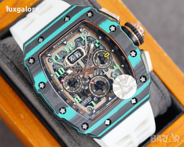 Мъжки часовник Richard Mille RM11-03 McLaren с автоматичен механизъм, снимка 5 - Мъжки - 40249697