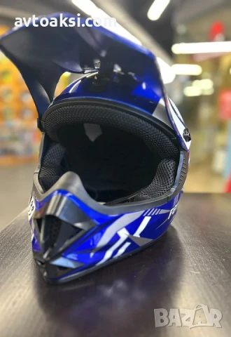 Каска Крос Мотор/Скутер/Бъги/Вело/АТВ -YF120, снимка 3 - Аксесоари и консумативи - 51006365
