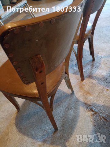 Ретро виенски столове, снимка 3 - Столове - 39616220