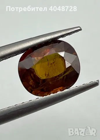 Естествен медно жълт Сфен 3.12ct. - Русия, снимка 5 - Други - 47310741