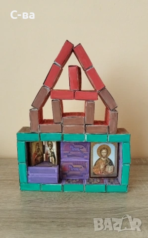 Ръчна изработка от кибритени кутии, снимка 2 - Декорация за дома - 53901706