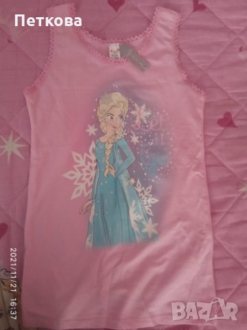Нов комплект бельо за момиче Елза, снимка 4 - Детско бельо и бански  - 34880623