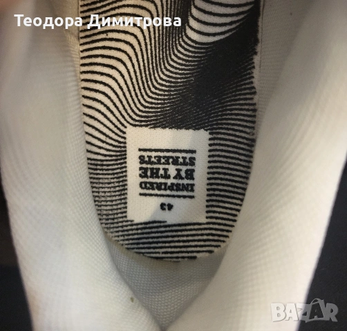 Мъжки маратонки бели, размер 43, снимка 7 - Спортни обувки - 54326862