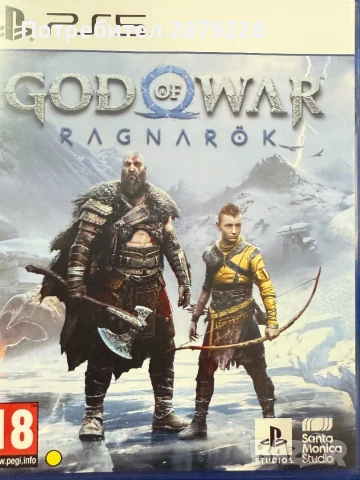 Doom the dark age и god of war ragnarok за ps5 , снимка 1