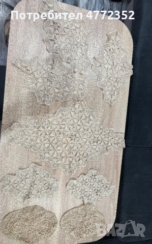 Ръчно плетени карета , снимка 3 - Покривки за маси - 53955517