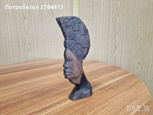 Африканска статуетка / дърворезба 24 см.