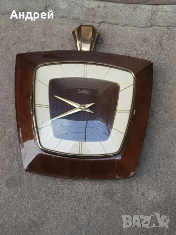Немски Стенен Часовник Zentra, снимка 4 - Стенни часовници - 39864376