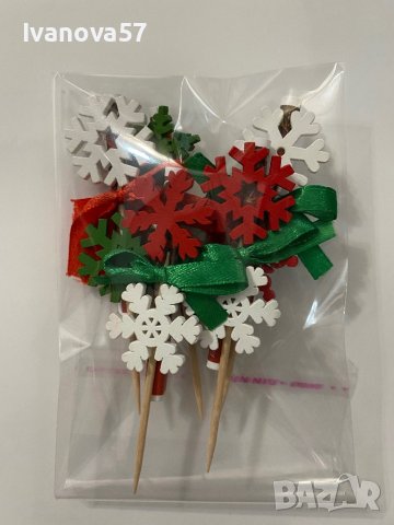 Коледни късмети, снимка 2 - Декорация за дома - 42222072