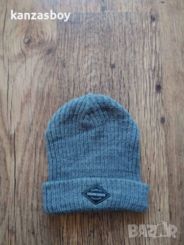 didriksons mason yt beanie - детска зимна шапка КАТО НОВА, снимка 3 - Шапки, шалове и ръкавици - 53261892