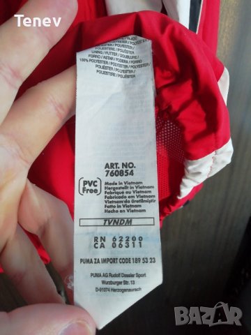 F1 FORMULA ONE TEAM SCUDERIA FERRARI 2011/2012 RACING SANTANDER VINTAGE PUMA оригинално горнище , снимка 8 - Спортни дрехи, екипи - 38363719