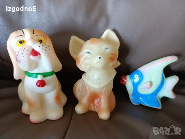 Ретро гумени играчки от соца, винтидж играчки , снимка 3 - Колекции - 49354504