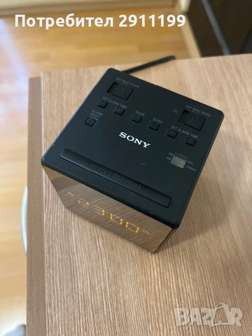 Радио будилник Sony