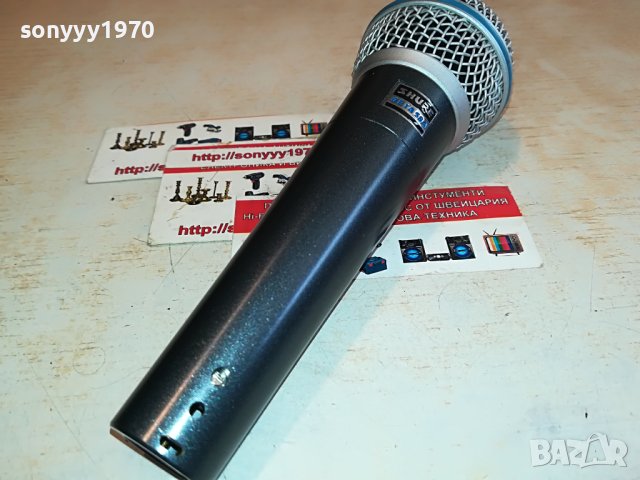 shure beta58a profi mic-без бутон 2404231018, снимка 6 - Микрофони - 40464998
