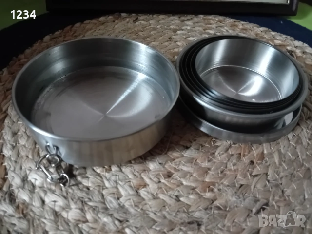 Нова сгъваема чаша алпака  за пикник , снимка 3 - Чаши - 53948964