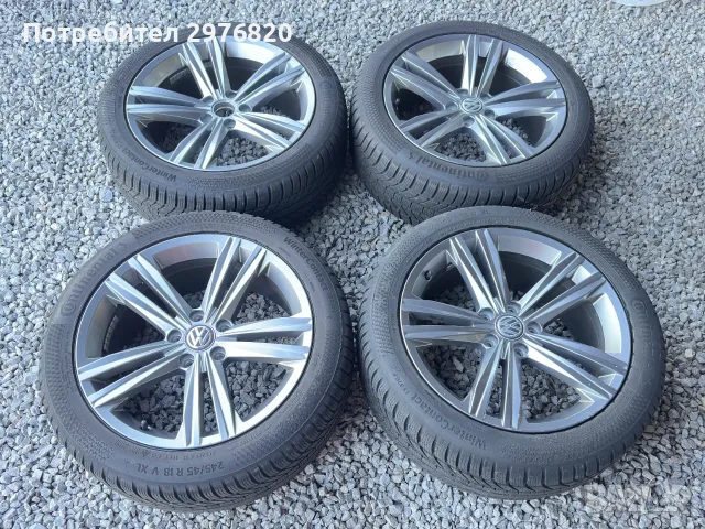 Гуми с джанти 245/45R18 за VW