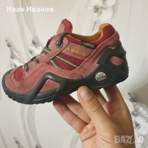  водоустойчиви обувки/ маратонки Lowa Simon GTX lo  GORE-TEX  номер28, снимка 7 - Детски маратонки - 42771172