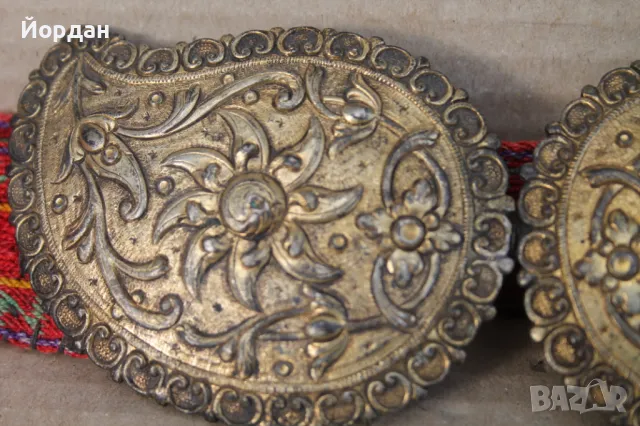 Възрожденски сребърни пафти с живачна позлата, снимка 7 - Антикварни и старинни предмети - 49546928