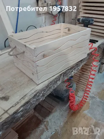 Декоративни дървени щайги Серия ривър, снимка 7 - Оборудване за магазин - 49106647