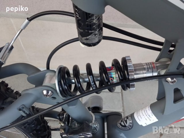 Продавам колела внос от Германия юношески мтв велосипед  графит FC3  INTERBIKE 24 цола преден и заде, снимка 17 - Велосипеди - 31941895