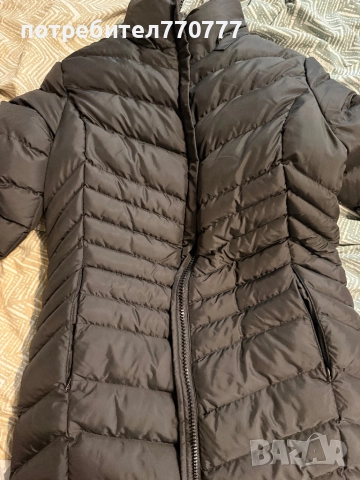 Промоция!!! Страхотно дълго зимно яке с гъши пух и богат естествен косъм Moncler Монклер, снимка 6 - Якета - 51921604