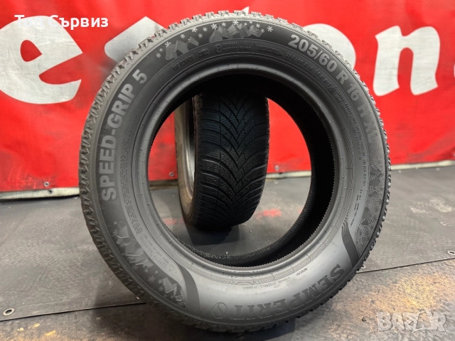 205 60 16, Зимни гуми, Semperit Speed-Grip5, 2 броя, снимка 5 - Гуми и джанти - 52574920