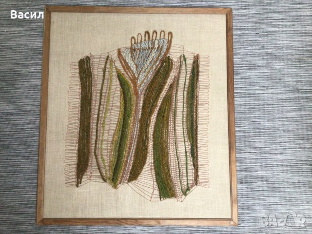 Голям текстилен колаж, снимка 1 - Пана - 40333975