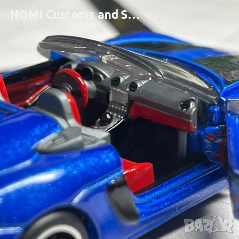 Porsche 718 Spyder RS Matchbox Moving Parts, снимка 2 - Коли, камиони, мотори, писти - 52806545