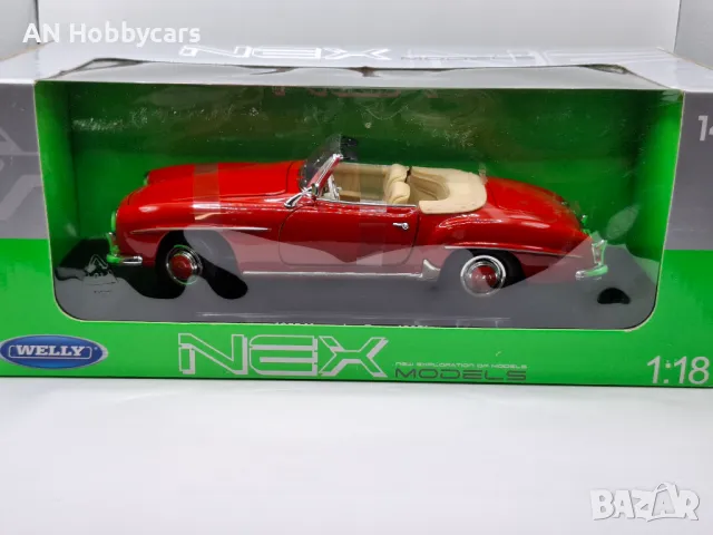 1955 Mercedes-Benz 190 SL 1:18 Welly, снимка 1