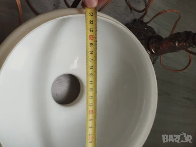 Ретро настолна лампа, снимка 5 - Настолни лампи - 48471255