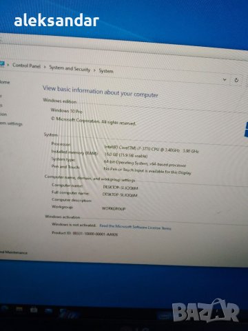 Дъно 1155.GIGABYTE Z77. I7. 3470.SSD256GB.16GB RAM, снимка 4 - Дънни платки - 40610802