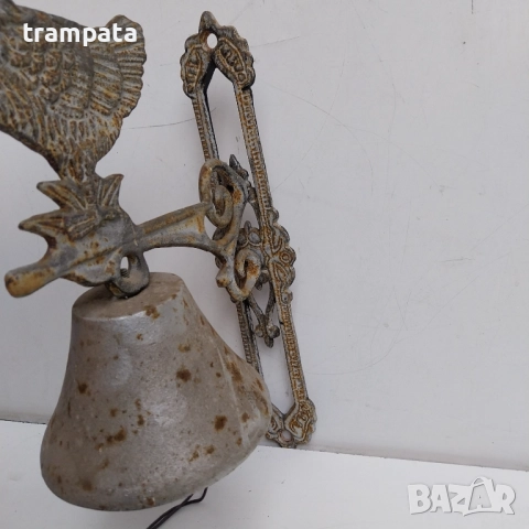 НАЙ ДОБРАТА ОФЕРТА Стар Немски Метален Звънец /Камбана/ Глоке , снимка 5 - Антикварни и старинни предмети - 52807665