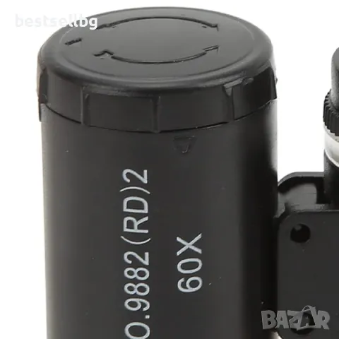 Микроскоп с UV и LED осветление лупа голямо увеличение 60X платки деца, снимка 8 - Други инструменти - 47591077