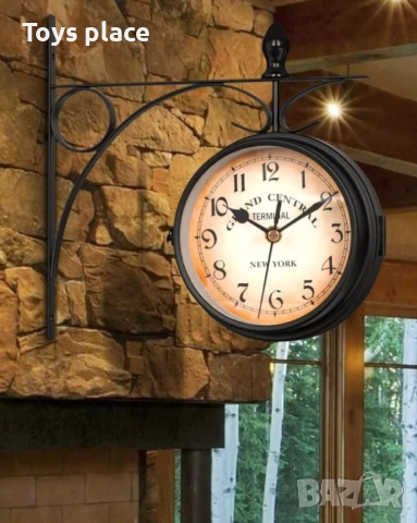 Нов ретро стенен часовник винтидж часовник за стена