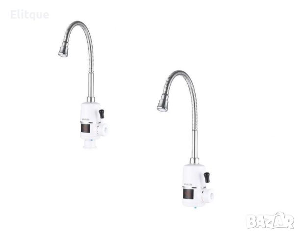 Електрически водонагревател - 3600 W, за стена или плот, гъвкав струйник