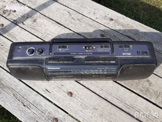 Стар радиокасетофон Panasonic, снимка 6 - Други ценни предмети - 29482001