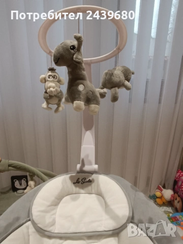 ЕЛЕКТРИЧЕСКА ЛЮЛКА CANGAROO, снимка 3 - Детски люлки - 53019066