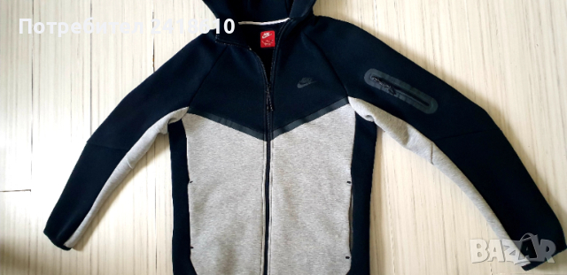 Nike Tech Full Zip Hoodie Mens Size S ОРИГИНАЛ! Мъжки Суитшърт!