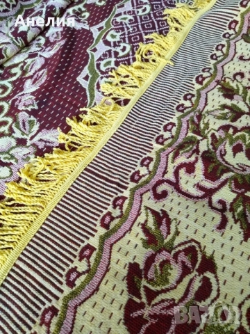 Красота! Жакардова голяма покривка , снимка 7 - Покривки за маси - 52208570