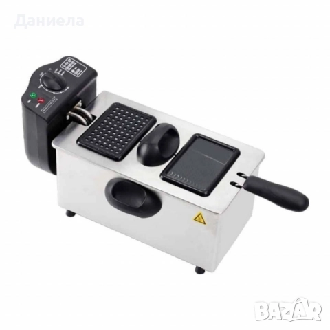 Електрически фритюрник Royalty Line RL-EFT2000, 3 литра, 2000W, снимка 2 - Фритюрници - 51882408