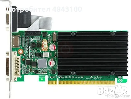 Nvidia GT210 пасивно охлаждане