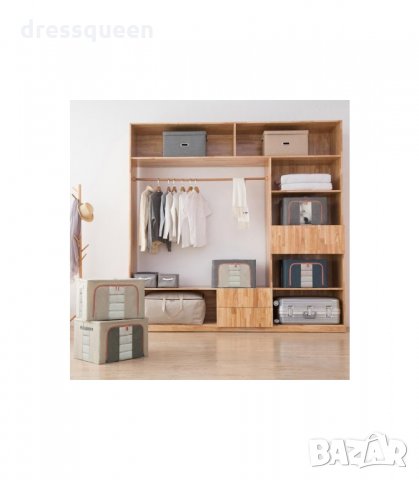 3028 Сгъваем контейнер за съхранение на дрехи, снимка 6 - Органайзери - 34257114