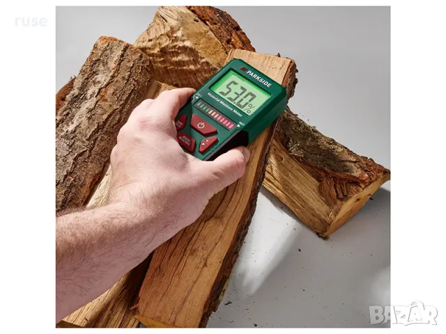 НОВИ! Влагомер Parkside PMFMK A1 уред за влажност дърво, гипс и циментова замазка, снимка 3 - Измервателни инструменти - 48968416