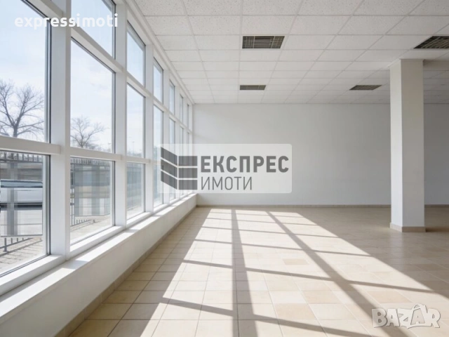 Сграда с паркинг, офис с шоу рум, до главен път, снимка 2 - Магазини - 53285238
