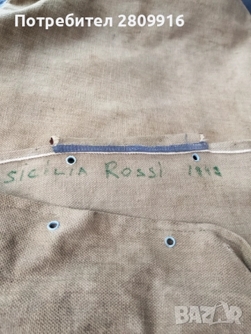 Стара сицилианска китара ермелинда силвестри , снимка 6 - Антикварни и старинни предмети - 52582553